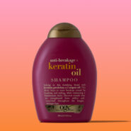 نرم کننده بدون سولفات ogx مدل keratin oil