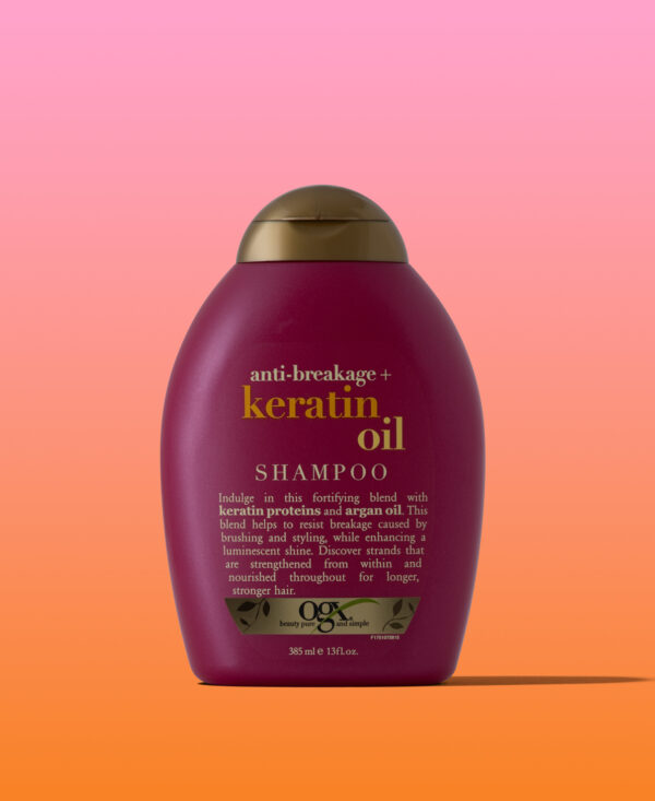 نرم کننده بدون سولفات ogx مدل keratin oil