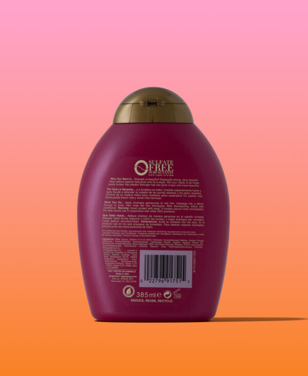 نرم کننده بدون سولفات ogx مدل keratin oil