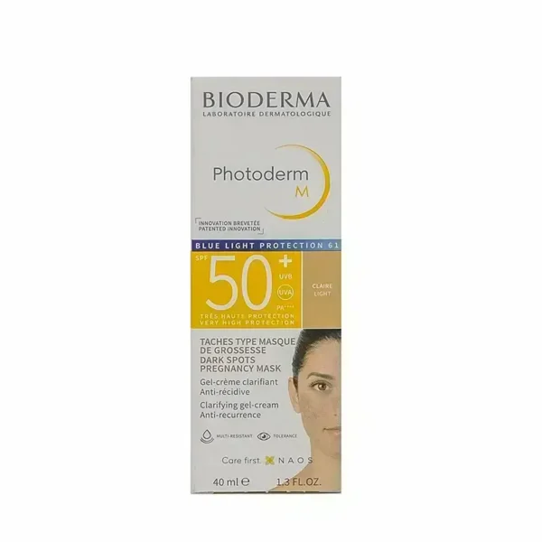 ضد آفتاب رنگی فتودرم M بایودرما Bioderma Photoderm M SPF 50+ Blue Light Protection 40ml