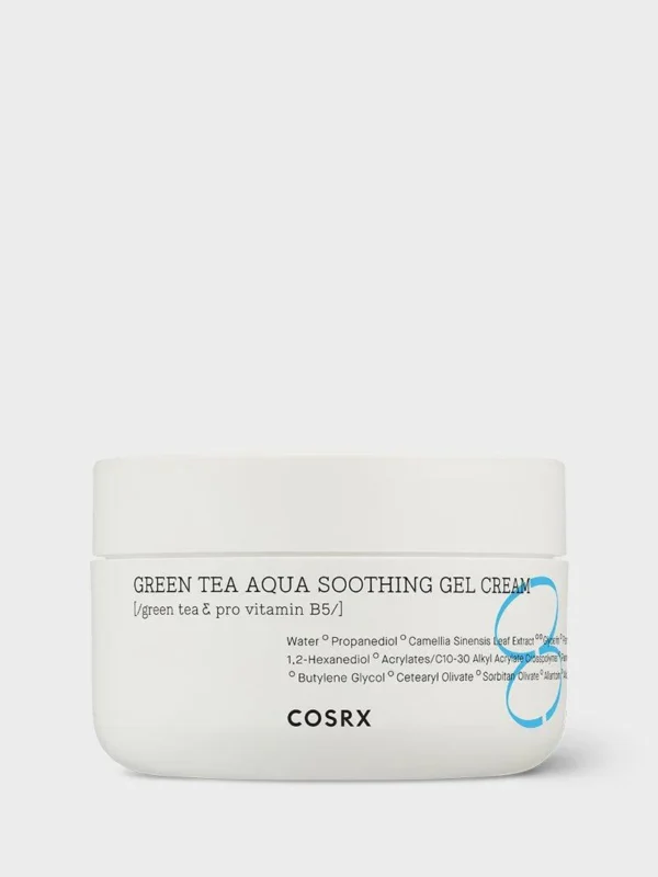 ژل کرم آبرسان و تسکین دهنده چای سبز کوزارکس COSRX Green Tea Aqua Soothing Gel Cream 50ml