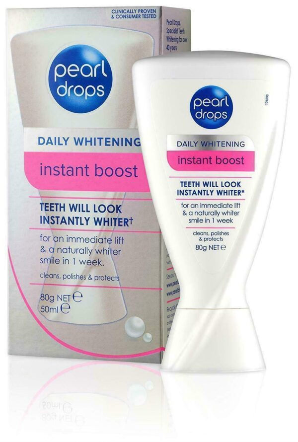 خمیردندان سفیدکننده Pearl Drops Daily Whitening Instant Boost اصل از نرمینو