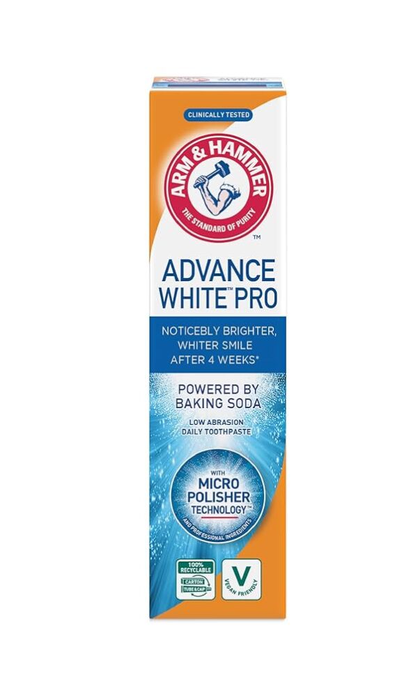 خمیردندان Arm & Hammer Advance White Pro اصل از نرمینو